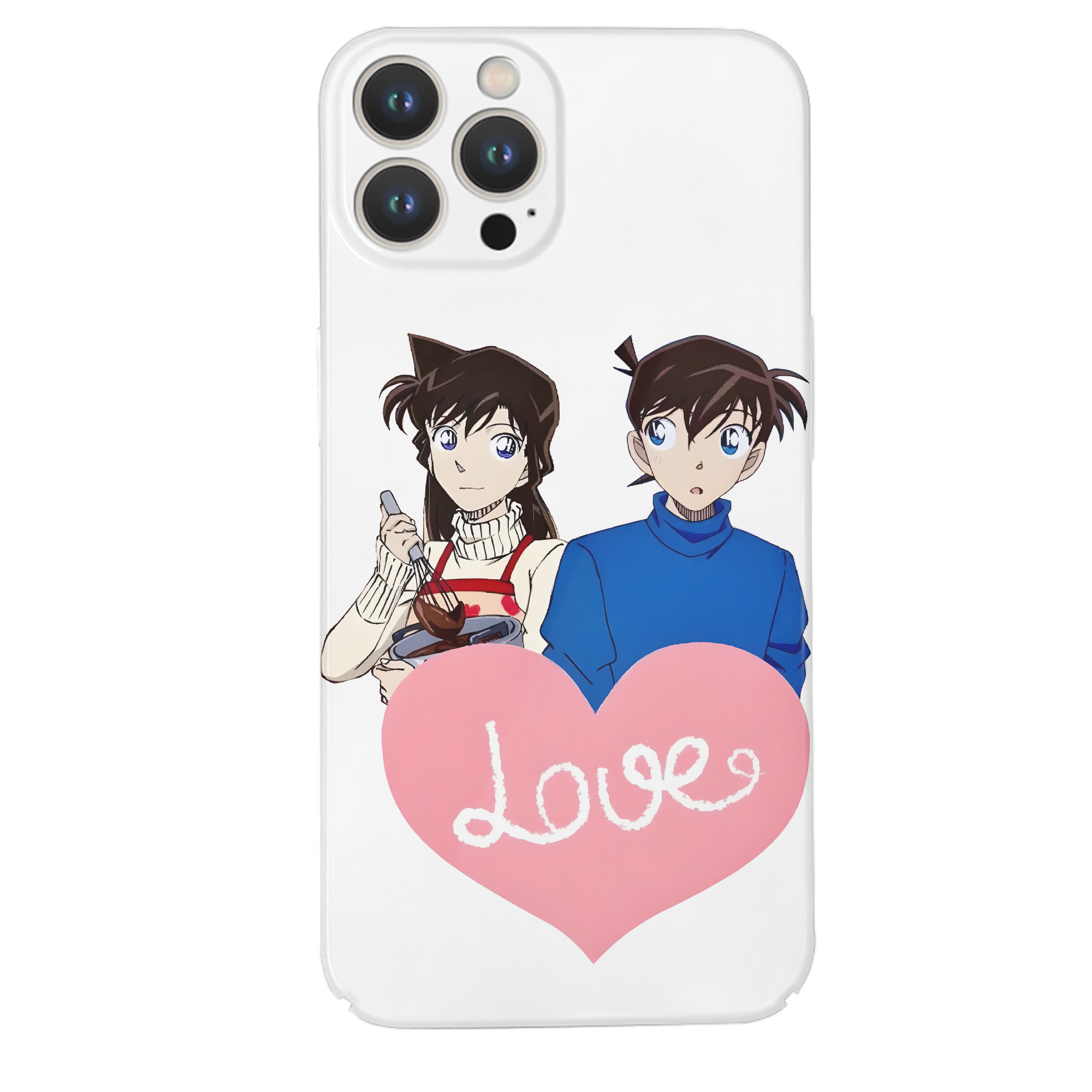 （画像用） 名探偵コナン 毛利 蘭 もうり らん、モーリ ラン Detective Conan Rachel Moore 【iPhone 14シリーズ対応】ハードケース